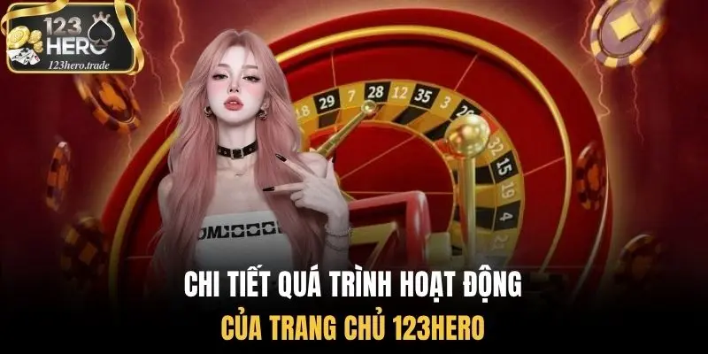 Chi tiết quá trình hoạt động của trang chủ 123Hero