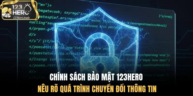 Chính sách bảo mật 123Hero nêu rõ quá trình chuyển đổi thông tin