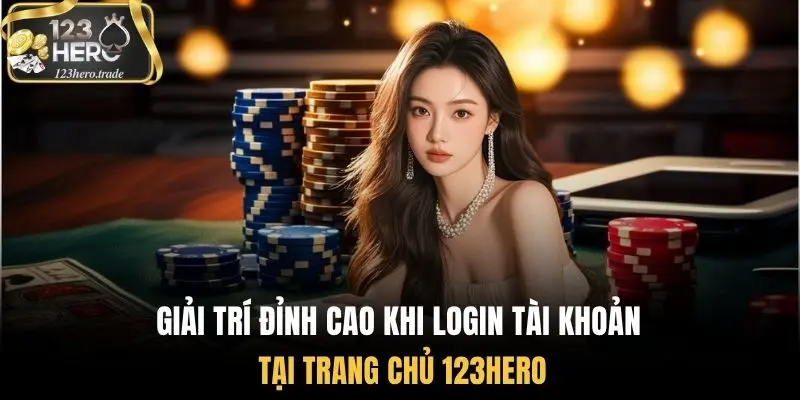 Giải trí đỉnh cao khi login tài khoản tại trang chủ 123Hero