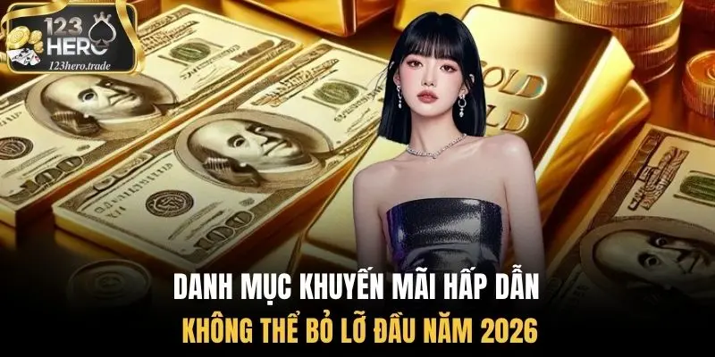 Danh mục khuyến mãi hấp dẫn không thể bỏ lỡ đầu năm 2026
