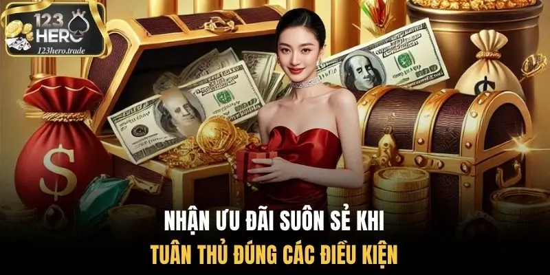 Nhận ưu đãi suôn sẻ khi tuân thủ đúng các điều kiện