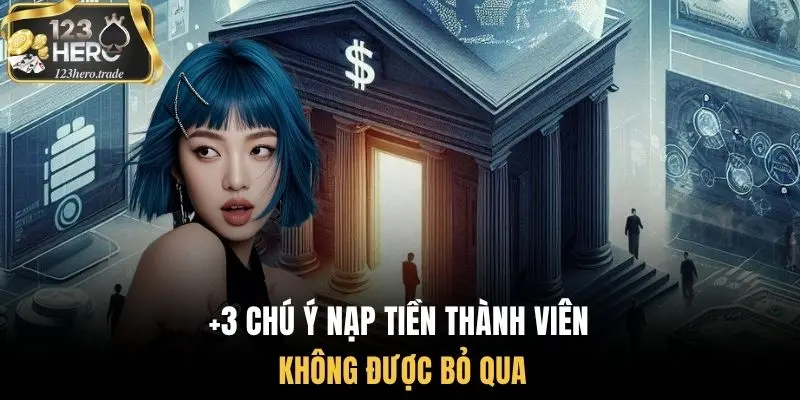 +3 chú ý nạp tiền thành viên không được bỏ qua