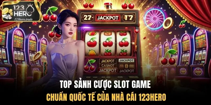 Top sảnh cược slot game chuẩn quốc tế của nhà cái 123Hero