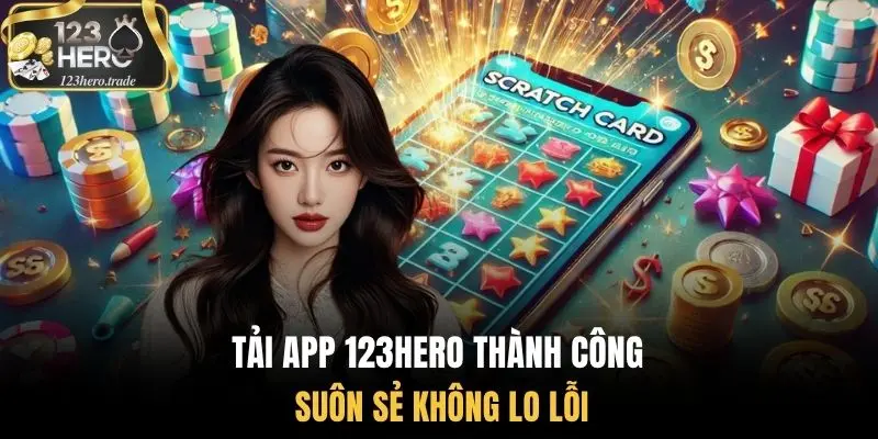 Tải app 123Hero thành công suôn sẻ không lo lỗi