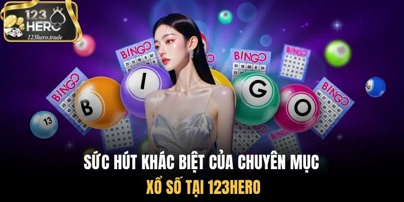 Sức hút khác biệt của chuyên mục xổ số tại 123Hero