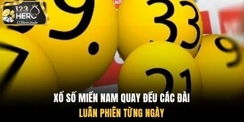 Xổ số miền nam quay đều các đài luân phiên từng ngày 