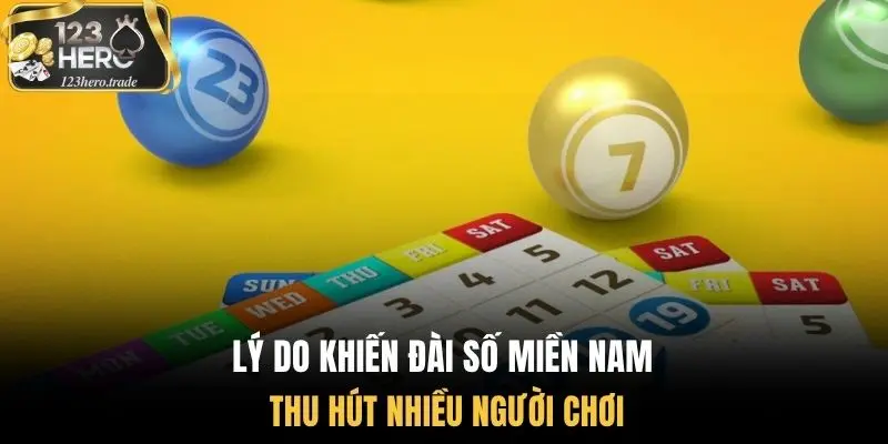Lý do khiến đài số miền nam thu hút nhiều người chơi